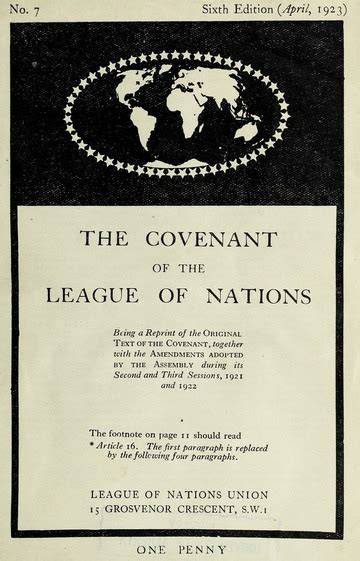 League of Nations Covenant