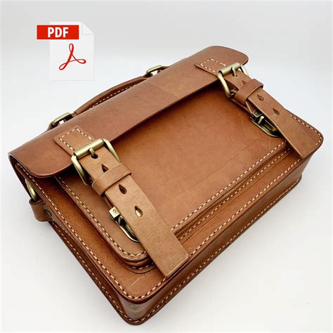 Leather Satchel Template