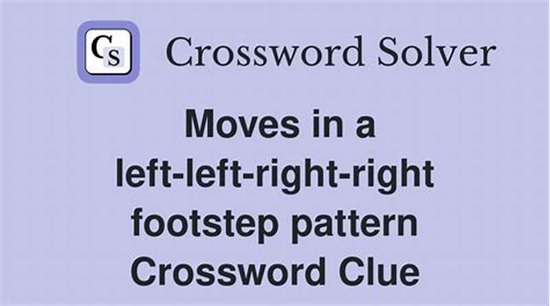 Left Left Right Right Footstep Pattern