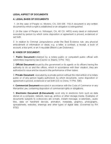 Legal Aspect