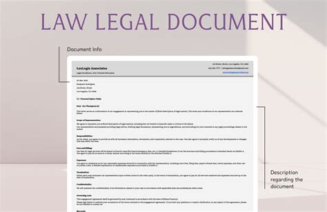 Legal Document Showing Names