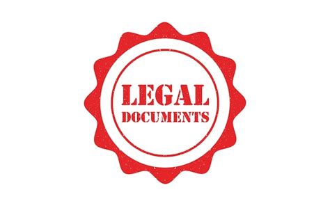 Legal Document Stamp