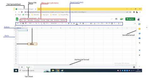 Lembar Kerja Spreadsheet