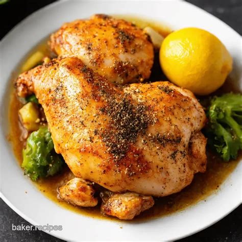 Lemon Chicken Black Pepper