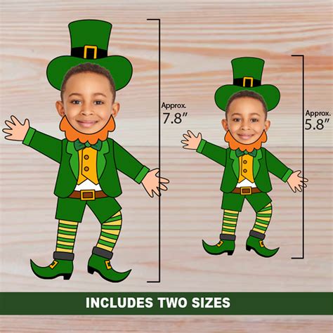 Leprechaun Face Template