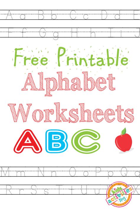 Letter A Worksheets Free Printables