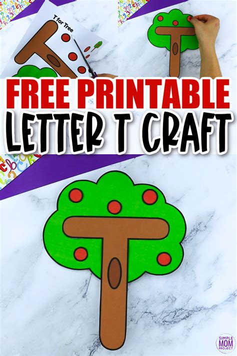 Letter T Craft Printable