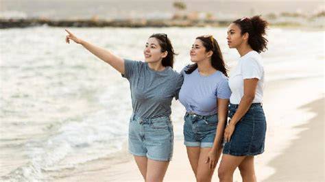 Liburan Pantai Bareng Teman