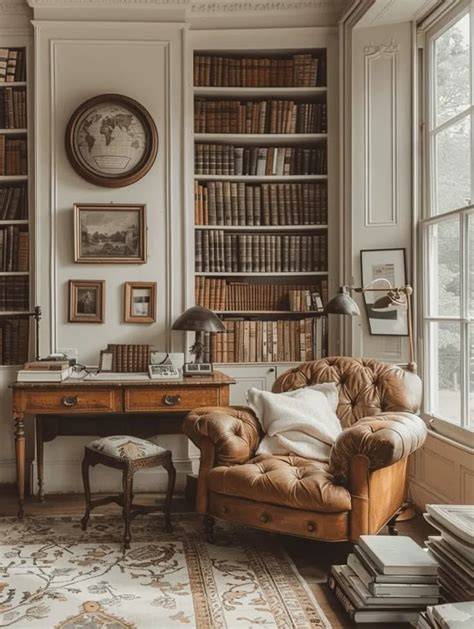 Light Academia Aesthetic Room