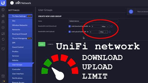 Limit Bandwidth Usage