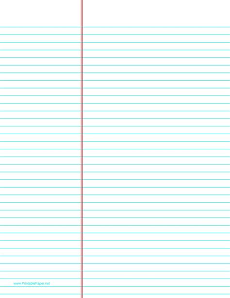 Line Paper Template