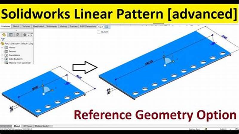 Linear Pattern Up To Reference Solidworks