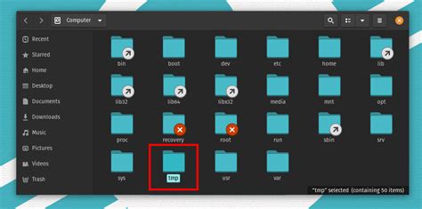 Linux Temporary Files