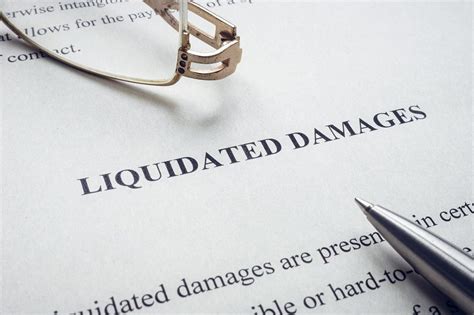 Liquidated Damages Clause Template