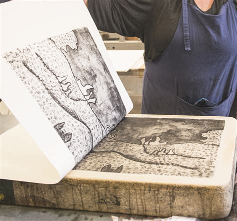 Lithography printmaking