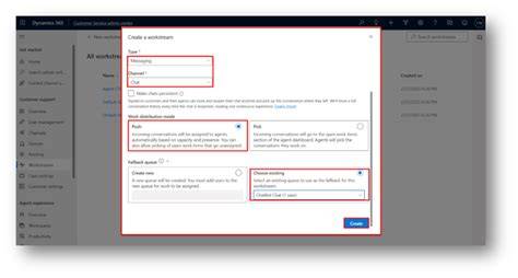 Live chat channel configuration should have work stream