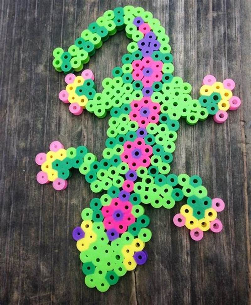 Lizard Perler Bead Pattern