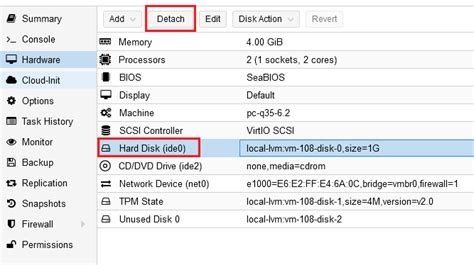 Locate Old Data Disk to Detach