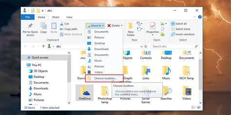 Locate OneDrive Folder