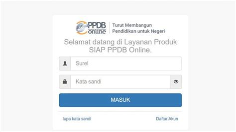 Login PPDB