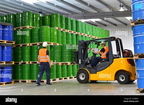 Logistics industry workers