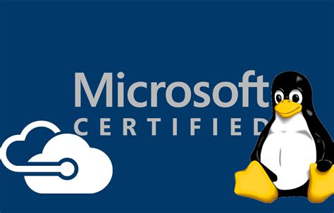 Logo Microsoft Mcsa Linux On Azure