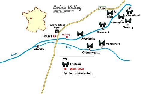 Valley Chateaux Map