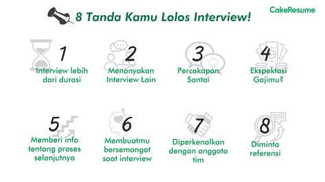 Lolos Interview Kerja