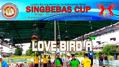 Lomba Burung Lovebird Asean Cup