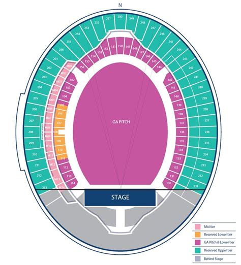 London Stadium Seating Chart