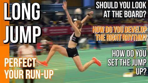 Long jump run-up