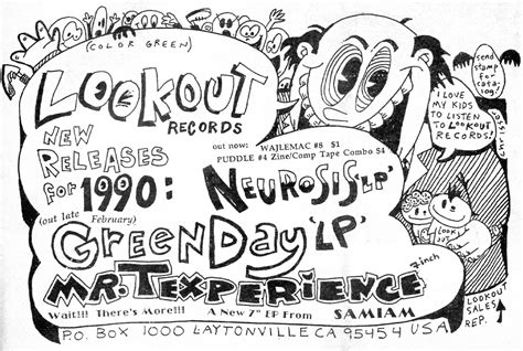 Lookout Records Catalog Numbers That Dont Exist