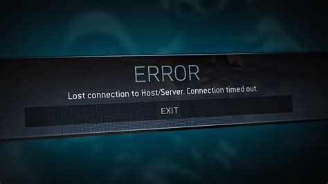 Lost Connection