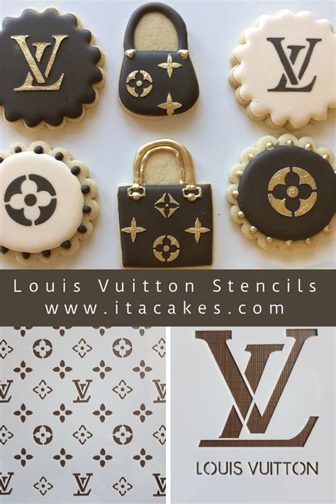 Louis Vuitton Template For Cakes