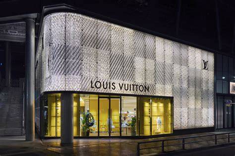 Louis Vuitton store facade