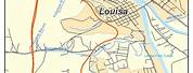 Louisa KY Map