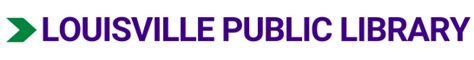 Louisville Public Library Catalog