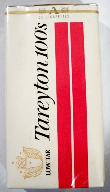 Low tar cigarette pack
