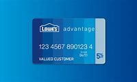 Lowe's Credit Card Account