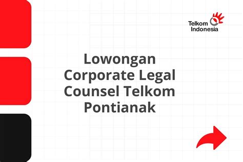Lowongan Legal Counsel