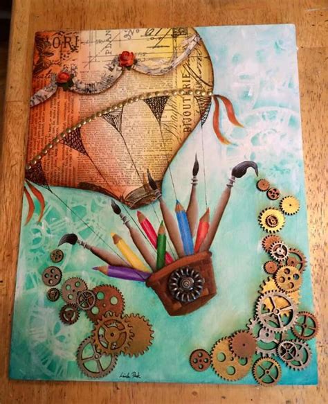 Lukisan Mixed Media