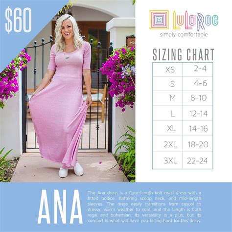 Lularoe Dress Size Chart