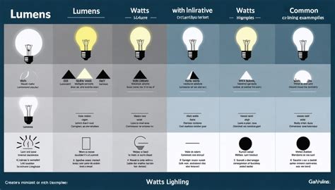 Lumens Comparison Chart