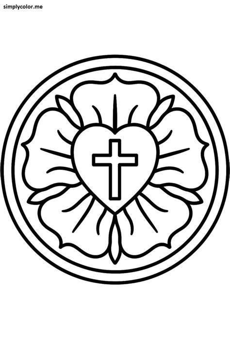Luther Rose Printable