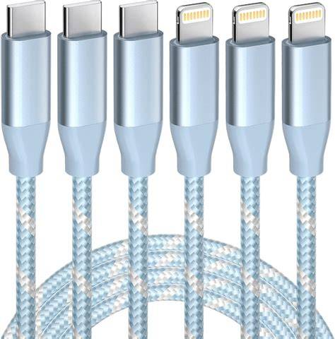 MFi certified cable and charger