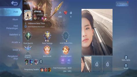 ML Player Profile Identity