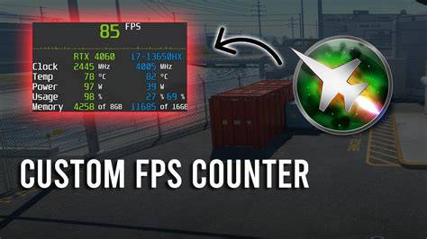 MSI Afterburner FPS overlay