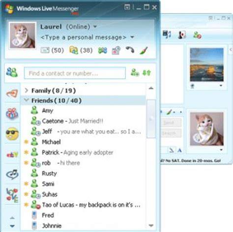 MSN Messenger tampilan