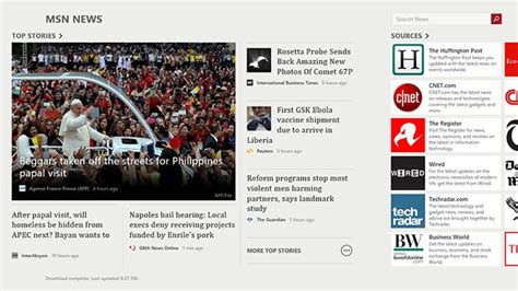 MSN News Aggregator