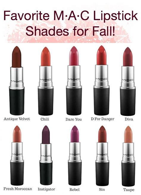Fall Lipstick Colors